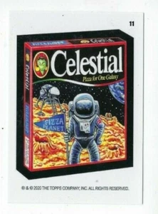 2020 Topps Wacky Wonky Packages MAY WEEK 3 Card #11 CELESTIAL w/red Ludlow back - Bild 1 von 2