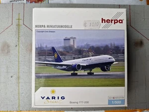 Herpa Wings 1:500 Boeing 777.200 VARIG Brazil - Bild 1 von 5