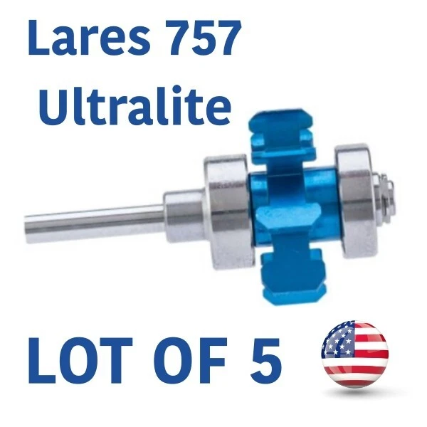 Bouton poussoir Dental Lares 757 ULTRALITE neuf assemblé céramique LOT DE 5 - Photo 1/1