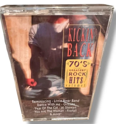 70's Greatest Rock Hits Volume 5: Kickin' Back (Cassette, 1991, Priority) Foto 1 de 2