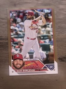 2023 Topps Series 2 Alec Burleson Gold Rookie /2023 St. Louis Cardinals #622