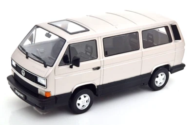 VOLKSWAGEN T3 MULTIVAN MAGNUM GREY VAN 1:18 SCALE DIECAST MODEL GREAT CLASSIC - Image 1 of 4