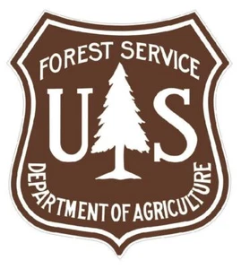 Calcomanía adhesiva del Departamento de Agricultura del Servicio Forestal M147 - Imagen 1 de 1