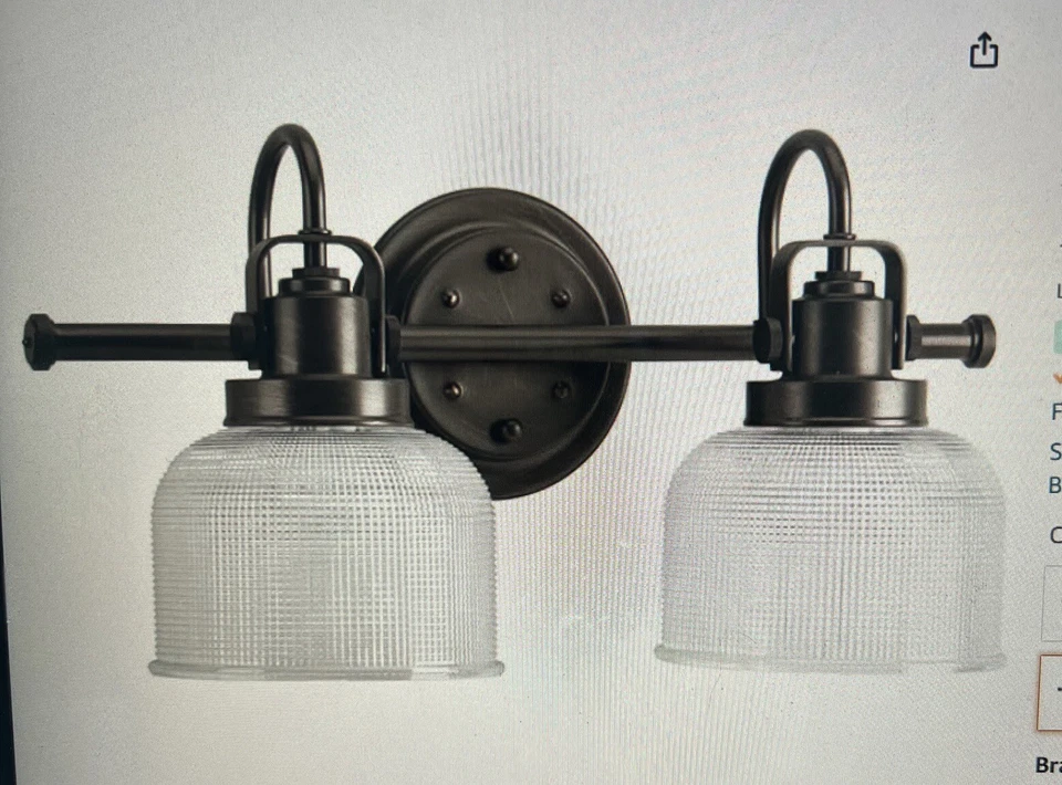 "Luz de tocador de baño Progress Lighting P2991-74 Archie 17"" 2 luces de bronce veneciano" Foto 1 de 4