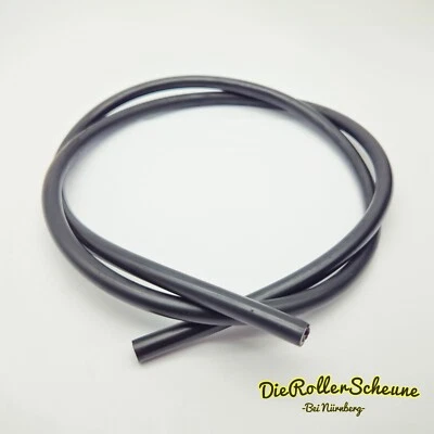 1M Benzinschlauch Schwarz für Piaggio NRG TPH Sfera Zip Roller Rex 450 GY6 9178