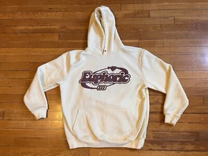 Euphoric Puff Print Hoodie Men’s Extra Large Cream Beige Brown - Picture 1 of 12