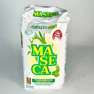 Maseca Instant Corn Masa Flour Mexican Gluten-Free Kosher Bag 4lb Sealed New - Picture 1 of 12