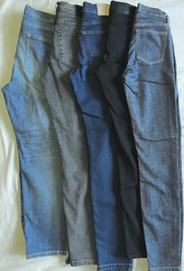Pantalones de mezclilla Everlane nuevos con etiquetas, tiro alto ajustados altos, varios colores y tallas - Imagen 1 de 18