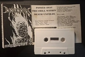 Desultory – Death Unfolds 1990 MC Cassette - RARE! - Picture 1 of 2