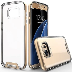 Funda protectora premium transparente transparente transparente transparente de gelatina Artech 21 Samsung Galaxy S7 Edge - Imagen 1 de 7