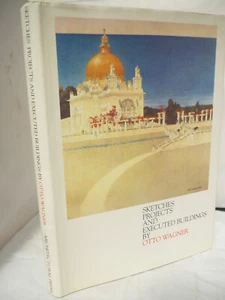 Sketches, Projects and Executed Buildings by Otto Wagner HB DJ Illustrated 1987 - Picture 1 of 12