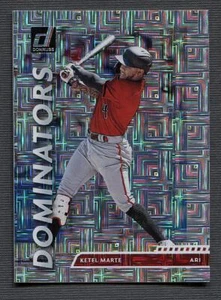 2020 Donruss Dominators Vector #D-9 Ketel Marte - Picture 1 of 2