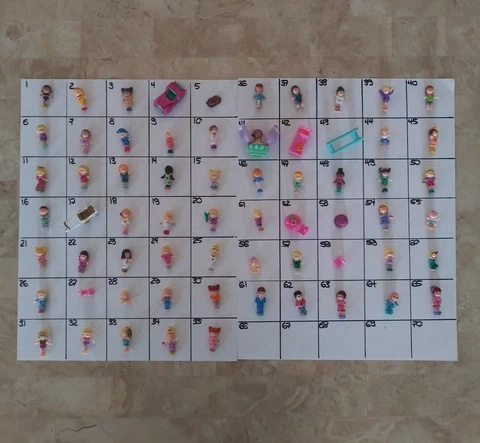 Polly Pocket Dolls - Bluebird - Pick & Choose - $ 7.99 each - 1989 - 1996 Cover