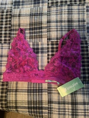 Sujetador Honeydew Intimates Talla Pequeña Púrpura Fox Bralette 371027 Mujer Nuevo Foto 1 de 4