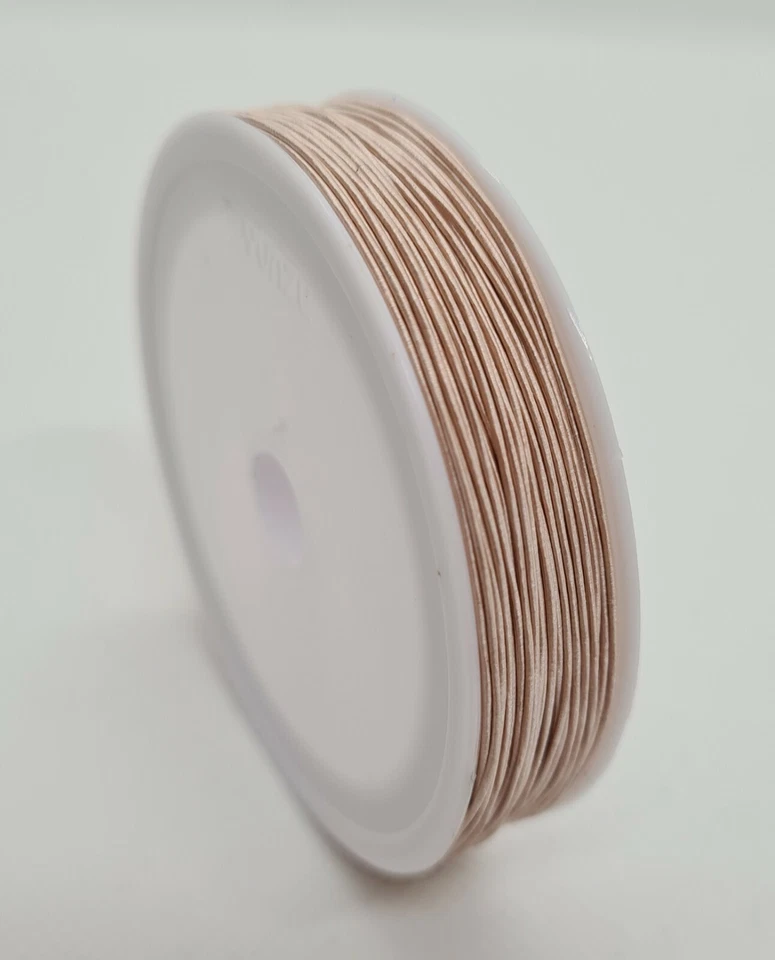 25 Meter HF Litze Seide 105x0,05mm Lötbar Kupferlitze litz wire 25m G5 - Bild 1 von 1