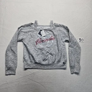 *NEW* Abercrombie Kids Girls Round Neck Pullover Lightweight Sweater Kids 9/10 - Picture 1 of 7