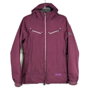 Damen 686 Ski Snowboard Jacke Small Lila InfiDry Wasserdicht Thermo Kapuze - Bild 1 von 19