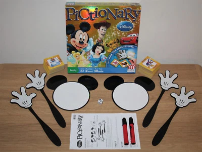 Disney Pictionary - Family Board Game - Mattel 2012 - Excellent Condition - Rare - Image 1 of 3