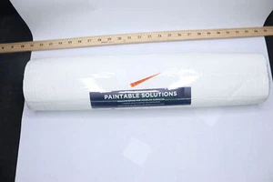 Brewster Fibre Paintable Wallpaper White ASC93997 - Picture 1 of 4