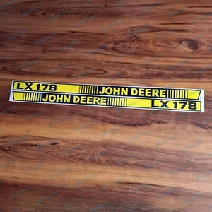 John Deere LX178 Lawn Tractor Hood Left Right Stripes Decals Stickers Lengths - Picture 1 of 2