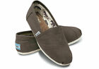 Toms Women's Classic Solid Canvas Slip on Flats Shoe's US Sizes 