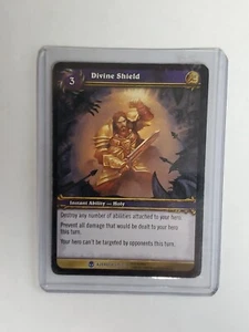 World Of Warcraft TCG - Divine Shield - Azeroth 67/361 - Rare Paladin Class Card - Picture 1 of 12