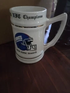 Taza Stein New York Giants 1986 NFC Champions Super Bowl 21 XXI - Imagen 1 de 4