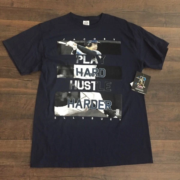  Мужская футболка Jacoby Ellsbury, синяя, размер Большой - Изображение 1 из 1