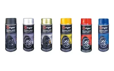 VERNICE SPRAY ALTE TEMPERATURE PER PINZE FRENI AUTO MOTO D-GEAR TUNING 800 GRADI - Immagine 1 di 4