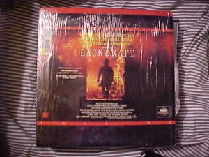 Laserdisc BACKDRAFT Kurt Russell William Baldwin DeNiro Letterbox Edition R - Picture 1 of 1