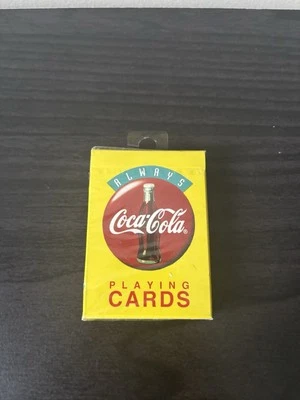 Always Coca Cola Playing Cards Yellow 1994 Brand New Sealed Vintage - Image 1 of 3