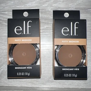 e.l.f. Putty Bronzer Honigtropfen mit Arganöl & Vitamin E 0,35 Unzen Neu im Karton X2 - Bild 1 von 3