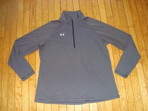 UNDER ARMOUR HEATGEAR LOOSE HALF ZIP SHIRT MEN'S SIZE XXL 2XL HARDLY WORN! - Picture 1 of 9