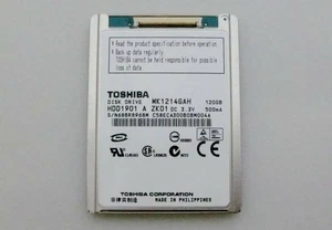 120GB Toshiba MK1214GAH 4200 RPM 1.8" ZIF/CE Hard Drive HDD - Picture 1 of 2