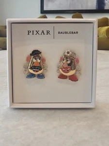 Pixar X Baublebar Toy Story Mr and Mrs. Potato Head Earrings Disney NIB - Picture 1 of 5