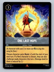 One Last Hope - 197/204 - Raro Lorcana Fabled casi nuevo - Imagen 1 de 2