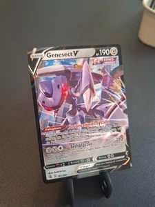 Pokemon Karte Genesect V 185/264 Fusionsangriff Full Art Ultra Rare Holo DE NM - Bild 1 von 12