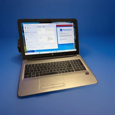 HP Notebook 15-ba015ng A10-9600P 8GB RAM 256GB SSD Windows 11 - Bild 1 von 4