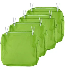 QQbed 2er-Pack 20 Zoll x 18 Zoll x 4 Zoll Outdoor Terrasse Kissen wasserabweisender Bezug nur - Bild 1 von 2