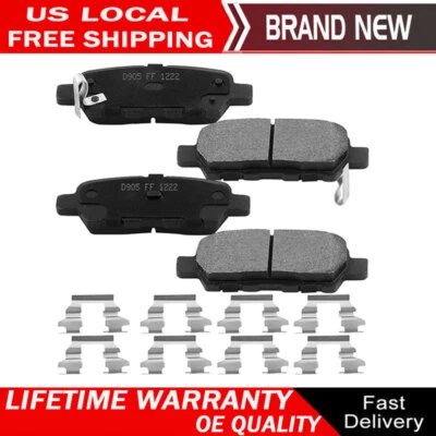 4x Pastillas de freno traseras para Nissan Rogue 350Z Juke Sentra Altima Infiniti G35 Leaf Foto 1 de 4