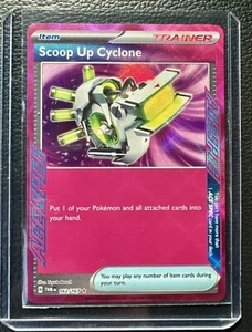 Pokémon Crepúsculo Mascarada Scoop Up Ciclón ACE SPEC 162/167 Inglés En Mano - Imagen 1 de 2