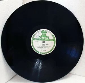 GUITARRA ARGENTINA FOLK ATAHUALPA YUPANQUI Odeón UR 484 El Alazan El Aromo 78 rpm - Imagen 1 de 2