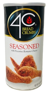 4C Gewürzte Pecorino Romano Käse Semmelbrösel 15 Unzen Semmelbrösel - Bild 1 von 1