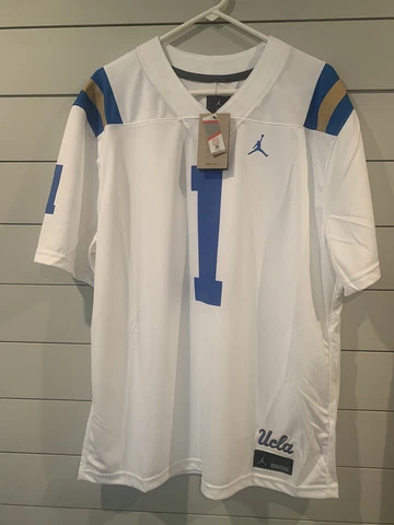 NWT Jordan Brand UCLA Bruins #1 NCAA Licensed Football Jersey Mens XXL Nike $105 Cover