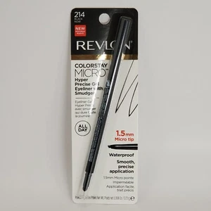 Revlon ColorStay Micro Hyper Precise Gel Eyeliner with Smudger 214 Black New - Picture 1 of 2