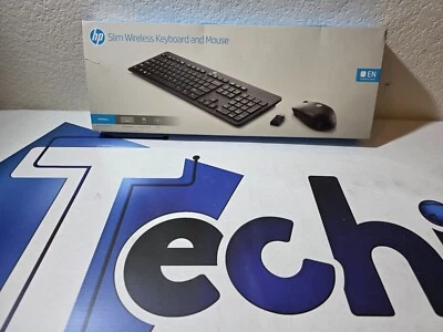 HP Wireless Keyboard and Mouse Slim - Image 1 of 3