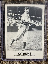 CY YOUNG / VINTAGE RENATA GALASSO / 1981 TCMA #169 / Indians / HOFer