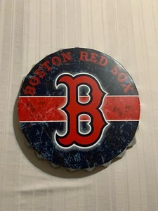 Boston Red Sox MLB Wall Bottle Cap Sign 13" Forever Collectibles Brand New - Picture 1 of 2