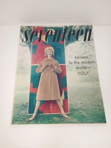 Vintage Seventeen Magazine, September 1958 Heiress To The Modern World Great ADS - Picture 1 of 5