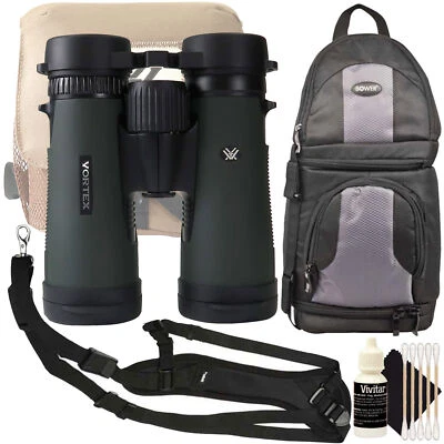 Vortex 8x42 Diamondback HD Binoculars DB-214 with Top Accessories - Image 1 of 4